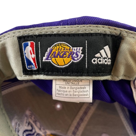Los Angeles Lakers SnapBack 2013 Draft Cap Hat Flat-brimmed Logo Embroidered NBA - Picture 13 of 16